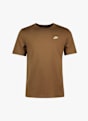 Nike Club t-shirt uomo Marrone 44960 1