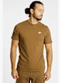 Nike Club Herren T-Shirt Braun 44960 2