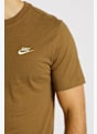 Nike Club Herren T-Shirt Braun 44960 5