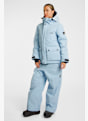 BEACH MOUNTAIN veste de snowboard femmes Bleu 44955 3