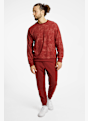 Nike Primary Fleece Dri-FIT UV Herren Trainerhose Rot 44993 4