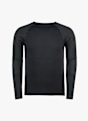 Odlo Seamless Performance Wool Herren Thermo Longsleeve Schwarz 45059 1
