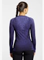 Odlo Performance Blackcomb Warm Damen Thermo Longsleeve Blau 45057 2