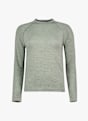 Odlo Seamless Performance Wool Damen Thermo Longsleeve Grün 45047 1