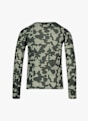 Odlo Active Warm Graphic maniche lunghe termica bambini Verde 45053 2