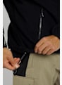 Quiksilver Omni Sherpa Half-Zip midlayer hommes Noir 45404 5