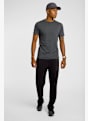 POWERZONE taille courte pantalon de sport hommes Noir 45427 3