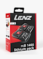 Lenz Lithium Pack rcB 1400 (USB-C) cuscinetto antiscivolo Nero 45555 1