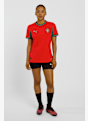 PUMA Portugal Home Replica Damen Fussballtrikot Frauen EM 2025 Rot 45597 3