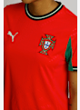PUMA Portugal Home Replica Damen Fussballtrikot Frauen EM 2025 Rot 45597 4