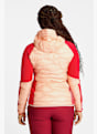 PEAK PERFORMANCE Helium Hybrid Down Hood midlayer donna Rosso 45715 3