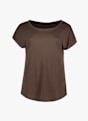 POWERZONE Damen T-Shirt Braun 46675 1