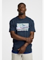 Quiksilver Retro Fade Herren T-Shirt Blau 45992 1