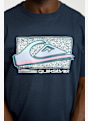Quiksilver Retro Fade t-shirt uomo Blu 45992 3