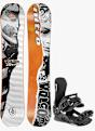 Nitro Ripper x Volcom snowboard set enfants 25/26 Multicolore 56807 1
