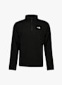 The North Face Glacier Fleece 1/4 Zip midlayer hommes Noir 46061 5