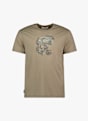icebreaker Merino 150 Tech Lite Ruapehu Round t-shirt uomo Beige 46103 5