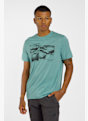 icebreaker Merino 150 Tech Lite The Climb t-shirt hommes Bleu 46121 1