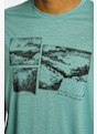 icebreaker Merino 150 Tech Lite The Climb Herren T-Shirt Blau 46121 4