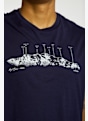 icebreaker Merino 150 Tech Lite The Peaks t-shirt hommes Bleu 46108 4