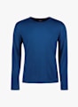 icebreaker Merino 200 Oasis manche longue thermique hommes Bleu 46128 1