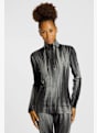 icebreaker Merino 260 Vertex Peak maniche lunghe termica donna Nero 46135 2