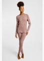 icebreaker Merino 260 Vertex Delta Lines manche longue thermique femmes Rose 46144 4