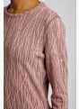 icebreaker Merino 260 Vertex Delta Lines manche longue thermique femmes Rose 46144 5