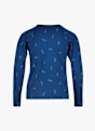 icebreaker Merino 200 Oasis Snow Day manche longue thermique enfants Bleu 46140 2