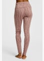 icebreaker Merino 260 Vertex Delta Lines leggings termici donna Rosa 46146 3
