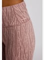 icebreaker Merino 260 Vertex Delta Lines leggings termici donna Rosa 46146 5