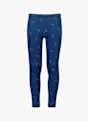 icebreaker Merino 200 Oasis Snow Day leggings termici bambini Blu 46127 1