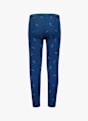 icebreaker Merino 200 Oasis Snow Day leggings termici bambini Blu 46127 2