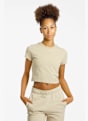FILA Osaka Cropped t-shirt femmes Beige 46207 1