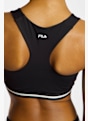 FILA Ogema reggiseno sportivo donna Nero 46218 4