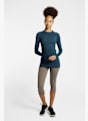 POWERZONE Seamless Damen Longsleeve Blau 46275 4