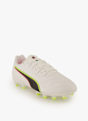 PUMA King 20 Match FG/AG scarpe da calcio bambini Bianco 46320 2