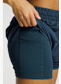 POWERZONE 2in1 short femmes Bleu 46359 5