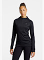 ON Climate Zip Hoodie longsleeve femmes Noir 46487 2
