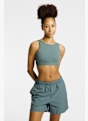 ON Core 2in1 Crop top femmes Vert 46511 2