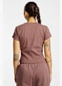 Nike Ripped Damen T-Shirt Braun 46556 2