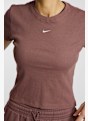 Nike Ripped t-shirt donna Marrone 46556 4