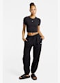 Nike Chill Knit Cropped t-shirt donna Nero 46546 3