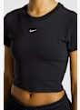 Nike Chill Knit Cropped t-shirt femmes Noir 46546 4