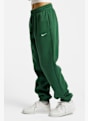 Nike Phoenix Fleece Oversize pantaloni della tuta donna Verde 46551 2