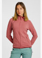 RADYS R4 Stretchfleece Hoodie midlayer femmes Rose 46618 1
