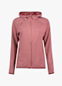 RADYS R4 Stretchfleece Hoodie midlayer femmes Rose 46618 5