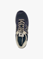 New Balance 574 sneaker uomo Blu 46619 4