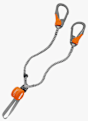 PETZL SCORPIO® EASHOOK set pour via ferrata Gris 46617 2