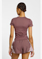 Nike One Dri-FIT t-shirt femmes Marron 46629 3